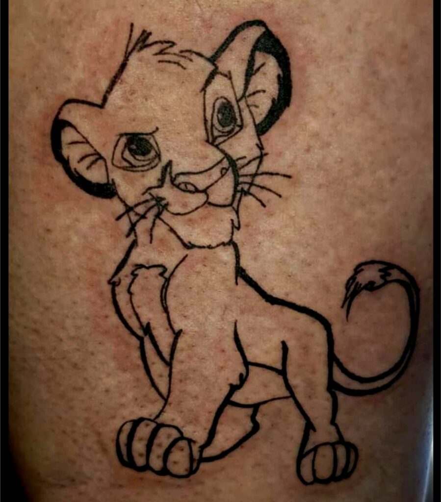 Tattoo Halle Lupus Umbra Simba