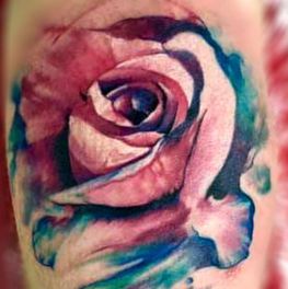 Tattoo Halle Lupus Umbra Rose Tattoo